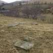 Digital image showing church site and graveyard.  Image was taken during the Bowmont Valley survey.