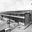 General view during construction of mechanical and civil engineering laboratory.