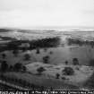 Wartime papers.
Oblique aerial view from SE showing camouflage test.