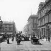 View of St Vincent Place, Glasgow including the Clydesdale bank.