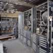 Interior. Powerhouse showing mercury arc rectifier cabinets.