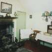 Interior. Worker's cottage, view of main room.