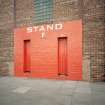 Aberdeen, Pittodrie Street, Pittodrie Park Stadium.
Digital copy of a photograph of detail of turnstile in North Stand.