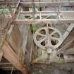 Interior. View in 1950s pan mill building looking into pan mill.