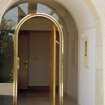 View of doorway.