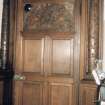 Glasgow, 1 Princes Terrace, interior
Detail of carved oak door.