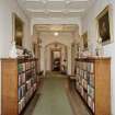 Corridor leading to sitting-room, interior view from South West.