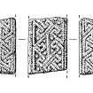 Drawing of sculptured cross fragment, Drainie no 22 (previously listed as no 26)