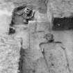 Digital copy of excavation photograph: Graves V and VI from E.