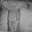 Digital copy of excavation photograph: Grave VII from E.