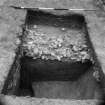 Digital copy of excavation photograph: trench M17 from W.