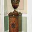 Paxton House, interior.  Principal floor.   Dining-room, detail of urn pedestal.