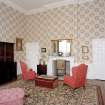 Paxton House, interior.  Principal floor.   Morning-room, view from South East.