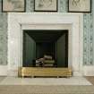 Paxton House, interior.  1st. floor.   Alcove bedroom, detail of fireplace.