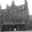 General view of the front of No. 104 St Leonard's Street, Edinburgh including Castle o' Clouts seen from the South West.