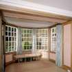 Interior.  Ground floor drawing room, view of bay window