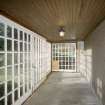 Interior.  Ground floor. View of W conservatory