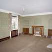 Interior.  Ground floor. View of lounge originlly dining room