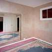 Interior.  Ground floor. View of bedroom originally kitchen