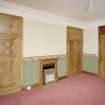 Interior.  First floor. View of  bedroom  with fitted wardrobes