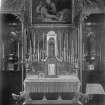 St Michael's Episcopal Church, interior.
View of altar.