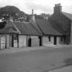 Edinburgh, Juniper Green, General.
View of street and cottages, with centre house thatched.