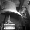 Detail of bell from below, Magdalen Chapel, Edinburgh