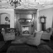 Moubray House, Edinburgh. Interior-general view of panelled room