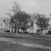 View of Montrave House and conservatory from west.