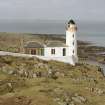 Isle of May.  Low Lighthouse and cottages.  View from South East.