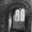 Door between tower and nave