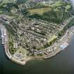 Digital copy of general oblique aerial view centred on the town, taken from the N.