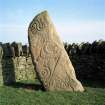 Aberlemno Pictish symbol and cup-marked stone. (No.1)