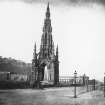 Edinburgh, Scott Monument and Princes Street
View from east of Scott Monument, also showing the Mound and Castle