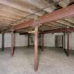 Interior. Second floor. E end from NW
