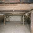 Interior. Attic floor, E end from W