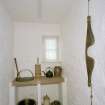 Interior. Ground floor, scullery, view from W