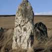 Copy of slide (H 93789cs) showing outlier of recumbent stone circle.