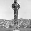 Iona, St Martin's Cross.
General view of East face.