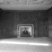Edinburgh, Niddrie Marischal House, interior.
View of the dining room looking East to the fireplace.