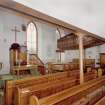 Interior. Main church. View from NNE