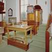 Interior. Main church. Pulpit and communion table. Detail