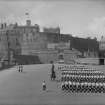 General view of Esplanade from east showing troops under inspection.