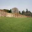 View of walled garden from South West.