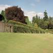 View of walled garden from South West.