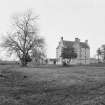 Pitreavie Castle.
View of rear of castle prior to renovations and additions in 1885.
