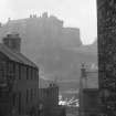 View down Vennel to Grassmarket, with Castle in background