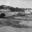 Newmills Bridge.
General view of Newmills from the south west.
Scanned from glass plate negative. Original envelope annotated by Erskine Beveridge 'Newmilns Bridge'