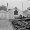 Edinburgh, Union Canal.
View of 1 man at Johnston's Boathouses.