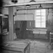 Scanned image of negative showing interior view of room in RN Research Establishment.